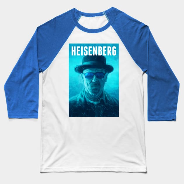 Heisenberg Baseball T-Shirt by cmloweart